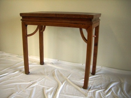 Scholar's Table with Braces