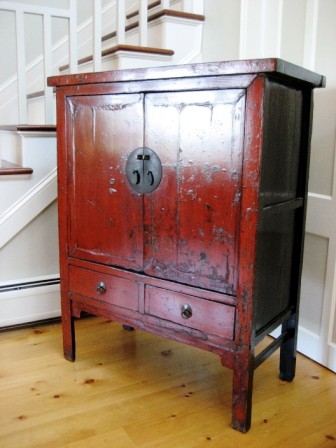 Red Lacquer Cupboard